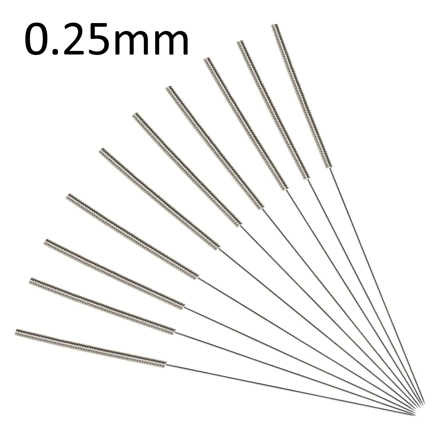 0.2mm - 0.6mm Stainless 3D Printer Nozzle Cleaning Needle Cleaner Cleaning Drill