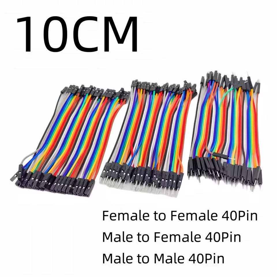 120pcs Dupont Cable Jumper Wire 40/40/40 F-F, F-M, M-M