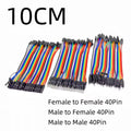 120pcs Dupont Cable Jumper Wire 40/40/40 F-F, F-M, M-M