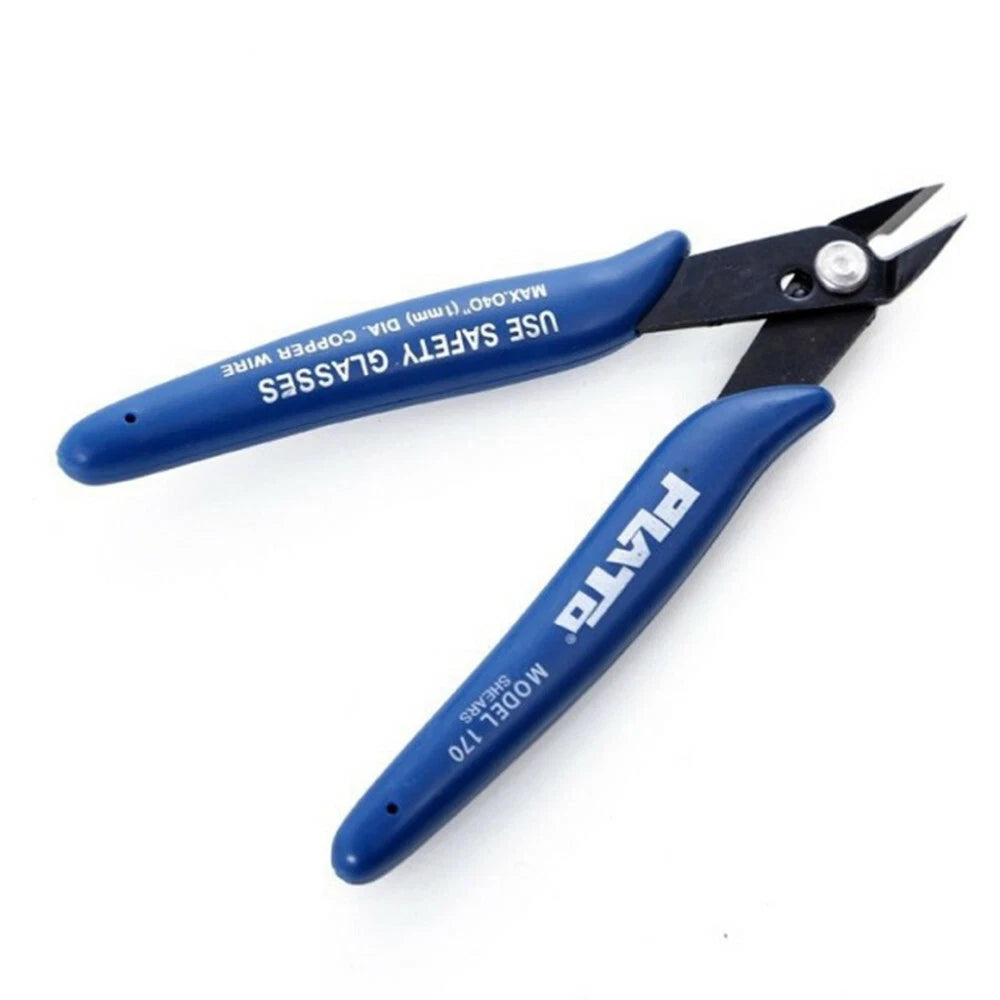 Flush Side Cutter Precision Shear Wire Snips Pliers Tool Diagonal Mini Cutters