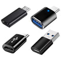 4pcs USB Adapter Set USB A to USB C and USB C to Micro USB