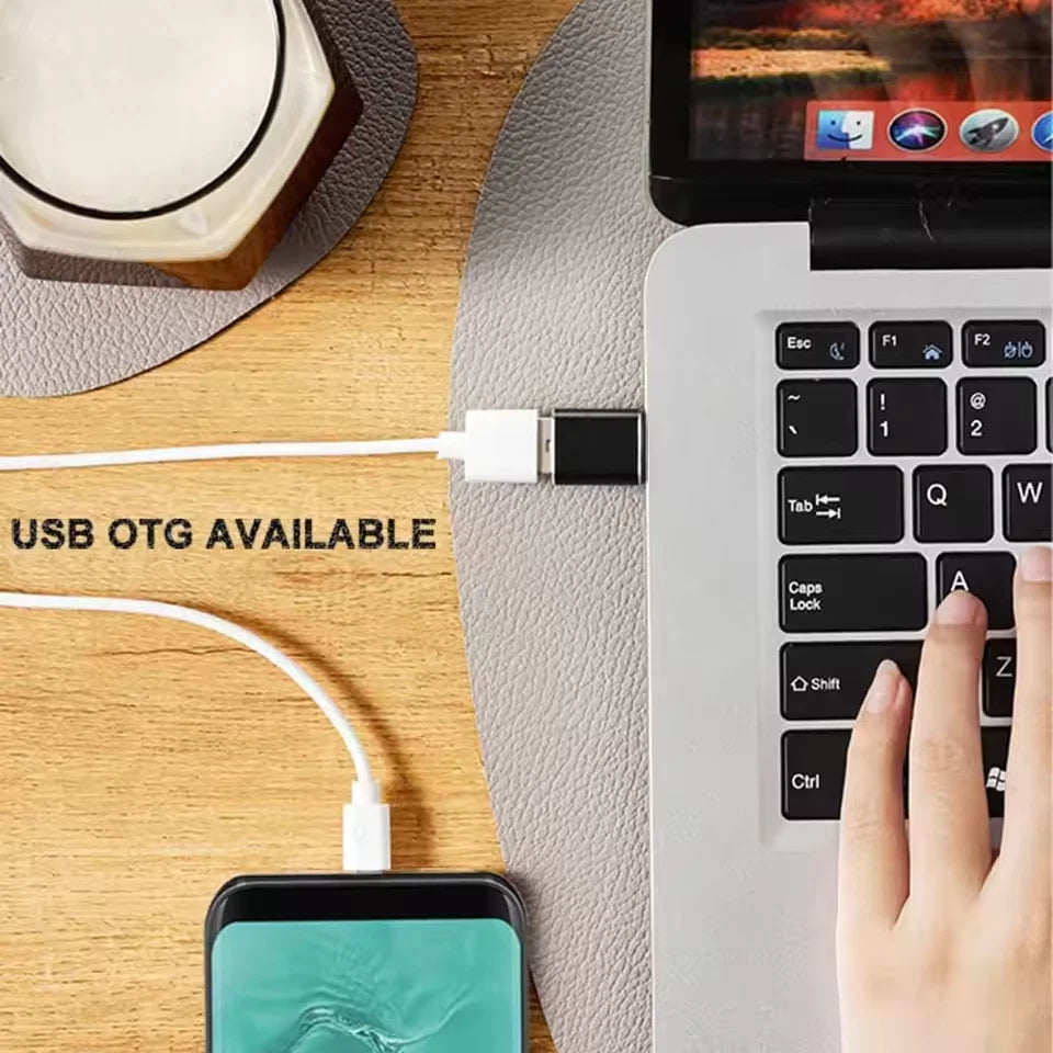 4pcs USB Adapter Set USB A to USB C and USB C to Micro USB