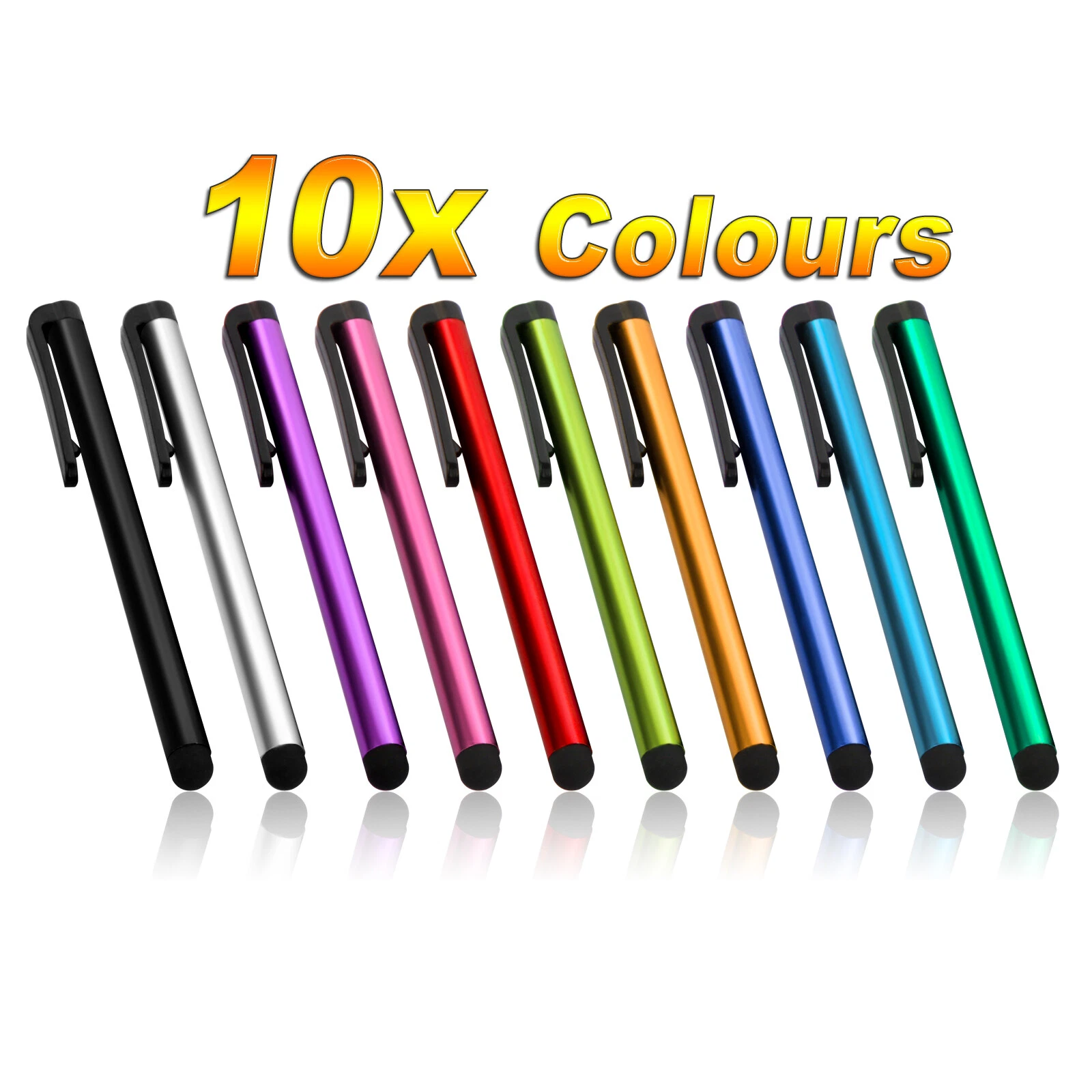 10x Universal Compactive Touch Screen Pen Stylus for Apple iPhone iPad Samsung