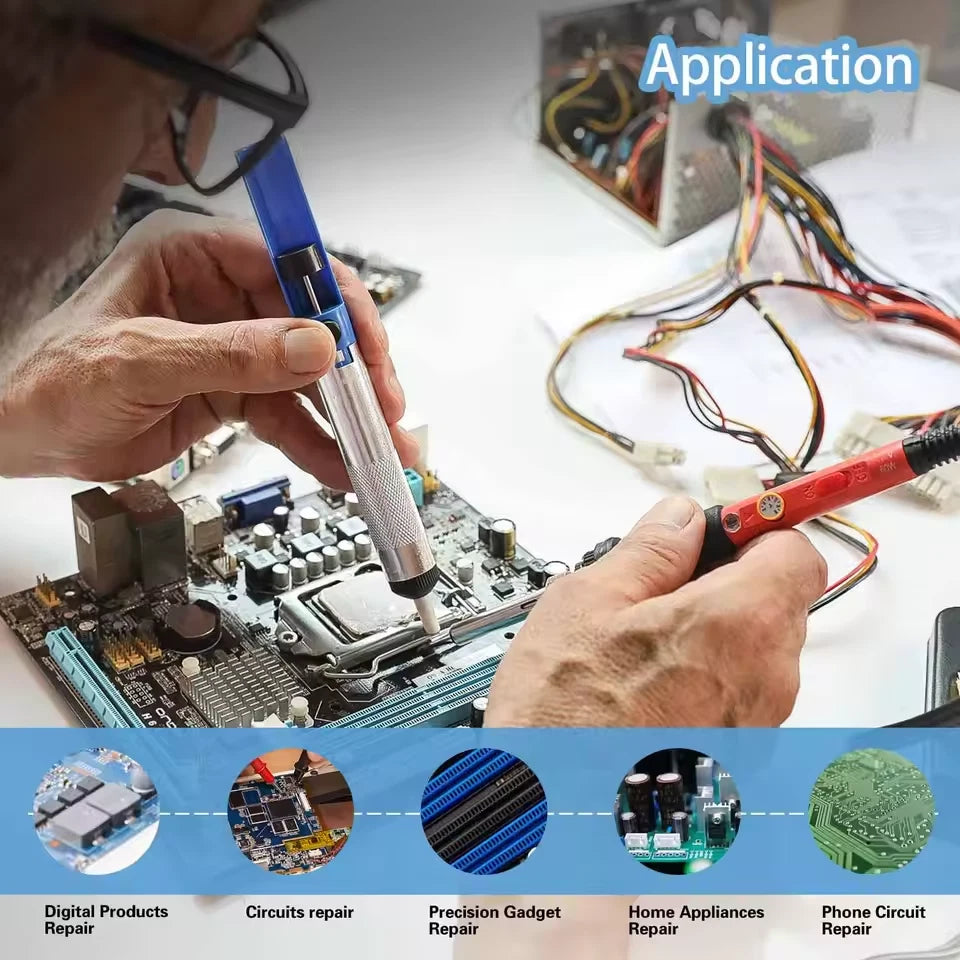 Desoldering Pump Tool Solder Remover Vacuum Soldering Iron Sucker Tool