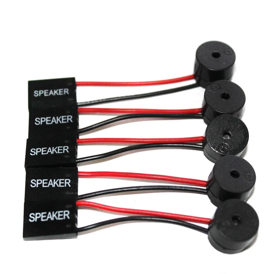 5x Mini Plug Speaker For PC Computer Motherboard Buzzer Beep Alarm