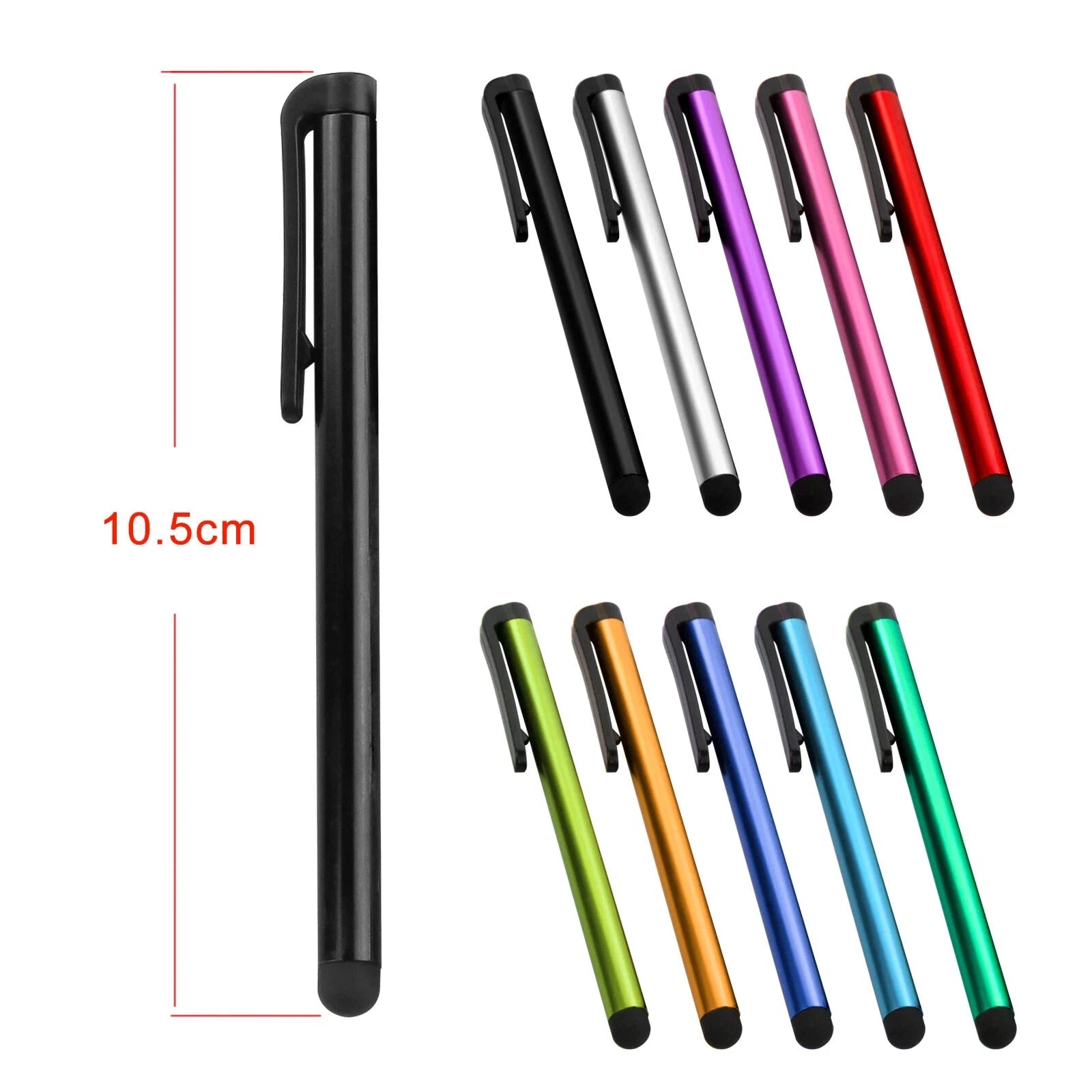 10x Stylus Pen Capacitive Touch Screen Pen for iPad iPhone Samsung Galaxy Tablet